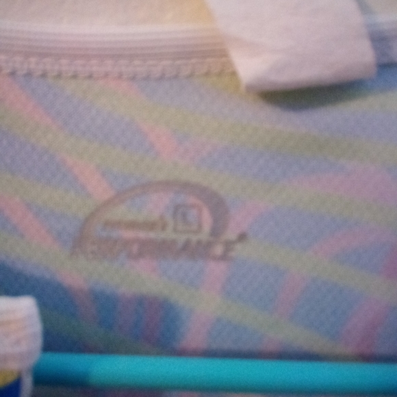 Women's L Performance Biking Tank with pockets rainbow swirl stretchy unique - Picture 11 of 11